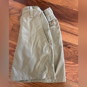 Under Armor dry fit khaki shorts